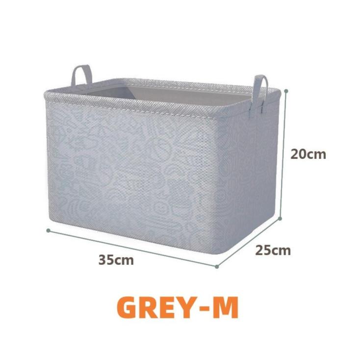 Large Capacity Non-Woven Fabric Storage Baskets Kids Toys Organizer Clothes And Sundries Storage Box Cabinet Case Laundry Basket