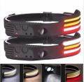 Headlamp COBA CB-689-3 rechargeable with motion sensor and red light. 