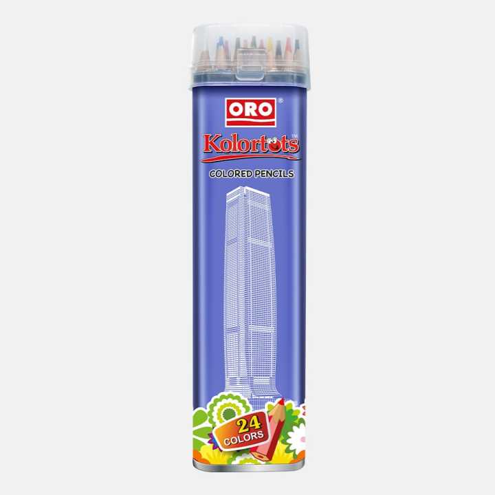 Kolortots%20New%20Edition%2024%20Color%20Pencils%20Box,%20ORO%2024%20Colour%20Big%20Size%20%20in%20%20Beautiful%20Triangle%20Box,ORO%20Pencil%20Colours%20-%20Image%202