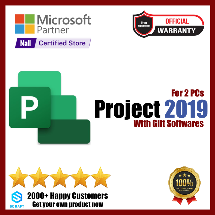 Microsoft Project Professional 2019 Official Lifetime Activation Key ...