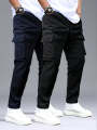 London Bridge - Hybrid cargo Trouser For Men - Black. 