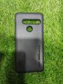 LG G8 ThinQ Back Cover New Branded Smooth Protective Leather TPU Mobile Cover With Holding Mobile Case Pouch. 