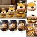 Cute Hamburger Capybara Dog Pig Plushie Capibaras Pizza Bubble Tea Juice Food Plush Toy Stuffed LifelikeDrink Cushion. 