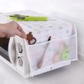 Microwave Oven Cover with 2 Pouch Dustproof Cloth Cover Microwave Oven Set – 1 Pcs (Assorted Colour and Design). 