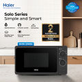 Haier 20L / Solo / HMW-20MBS - Haier Solo Microwave Oven ( Internal Light +  Easy Open Door ) - Brand Warranty. 