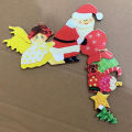 Christmas Door Decoration Seamless Santa Clause Frame Trinkets. 