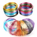 1.0/1.5/2.0/2.5mm Multicolor Aluminum Wire 18 Gauge Beading Craft Wire about 3-10meter. 