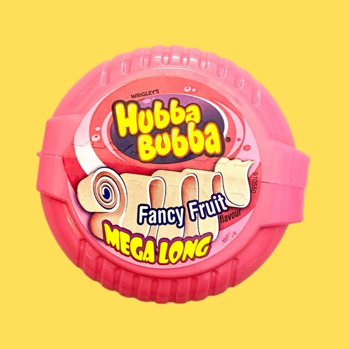Hubba Bubba Bubble Tape, 6 Feet Gum in Awesome Original Flavor 56.7g (Made in USA