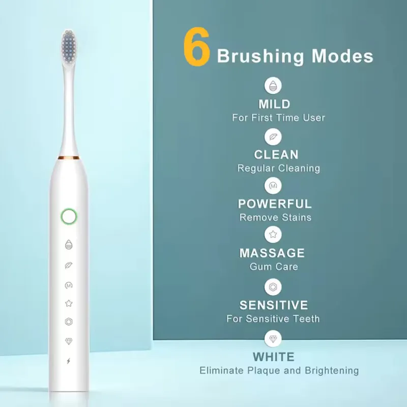 6-Mode Electric Toothbrush