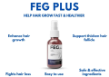 FEG PLUS Hair Growth SERUM and SPRAY 50ml - For Men and Women. 