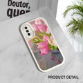 YYDS for Redmi A2+ A2 Plus A1+ A1 Plus Back Cover Romantic Tulips PU Leather Silicone Phone Case Ultra Thin Soft Drop Protection Case. 