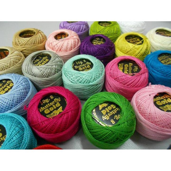 Embroidery Thread, Pack of 20 Mix Colors