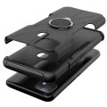 For Nokia 2.4 Case TPU PC Luxury Ring Back Cover Stand Armor ShockProof Bracket Case For Nokia 2.4 Phone Case. 