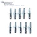 2-10pcs Metal Spring Toggle Anchor M4-M10 Plasterboard Wall Cavity Fixing Bolt ANLAN. 