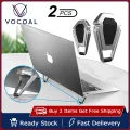 Vocoal Laptop Stand Adjustable Cooling Bracket Metal Foldable Laptop Holder Shield Shape Laptop Stand Heat Dissipation Holder Mini Portable Tilting iPad Notebook Holder Non-slip Laptop Stand. 