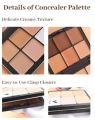 Carla Secret 12-Color Palette - High-Quality Contour & Concealer Blush Set, Creamy Texture, Makeup Palette. 
