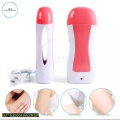 Depilatory Wax Heater, Wax Roll On Heater, wax machine 3 in 1 Depilatory Roll On Heater Waxing with Epilator Machine Cartridge Heater for Skin Underarm Hair Removal Face Skin Care Tool, WAX REFILE AND STRIPS INCLUDED. 