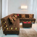 07-seater brown color with good looking sofa set with good and soft touch high quality foam use inside & soft touch feel comfortable when seat. 