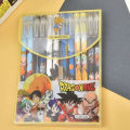 Dragon Ball Goku 0.5mm Gel Pen Black Ink Refills Rods Stationery Erasable Pens Writing Notebooks for School Exam Supplies Gift. 