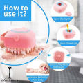 SP Dealz Silicone Bath Body Brush, Exfoliating Body Scrub Brush with Soap Dispenser, Ultra Soft Bath Sponge Shower Brush and Body Massager, Baby Shower Brush, Shampoo and Gel Dispenser. 