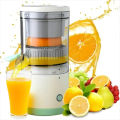 GenZee Pick Electric Citrus Juicer Blender Machine - USB Rechargeable Automatic Orange Lemon Juicer Machine Mini - Fresh Fruit Juice Maker Juicer Blender Machine Mini for Home Kitchen Travel Durable Juicer Machines For Daily Use. 