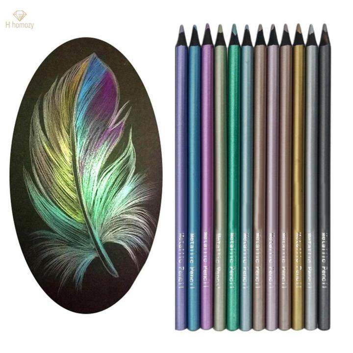 12x Professional Drawing Colored Pencil Tool Painting Art