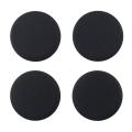 25PCS Premium Plastic Locking Hole Plugs Black Flush Type Plastic Hole Cover Panel Hole 38mm Round End Cap Chair Furniture Glide Protectors. 