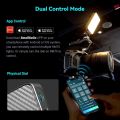 SmallRig RM75 RGB Video Light, RGBWW Full Color Portable LED Light Panel, 4,000mAh Battery, 2500-8500K, CRI96, TLCI 98, Magnetic Attraction and App, for Vlogging Photography. 