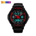 SKMEI Sports Children's Top Brand Double Time Chrono EL Light Water Resistant Watches For Kids 1060. 