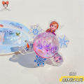 613 Genuine Frozen Children's Jewelry Elsa Princess Cartoon Rotating Sand Ring Girl Baby Toy. 