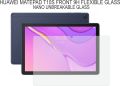 HUAWEI MATEPAD T10S 10 INCH FRONT 9H FLEXIBLE GLASS ANTISHOCK UNBREAKABLE. 