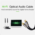 HIFI 5.1 Digital SPDIF Fiber Toslink Optical Audio Cable 1M for TV Box PS4 Speaker Wire Soundbar Amplifier Subwoofer. 