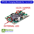 3/ 10 pcs TP5100 2A Li Ion 18650 Battery Charger Module for Single Cell 4.2V or Double Cell 8.4 by electrica. 