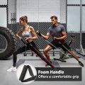 11 Piece Power Resistance Band Set  Strength Training Yoga  Sports Fitness. 