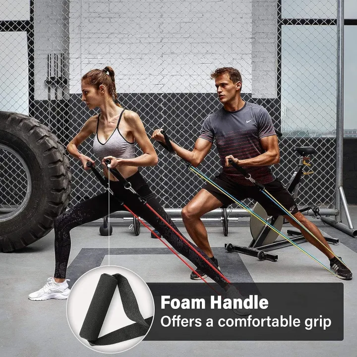 11%20Piece%20Power%20Resistance%20Band%20Set%20%20Strength%20Training%20Yoga%20%20Sports%20Fitness%20-%20Image%207