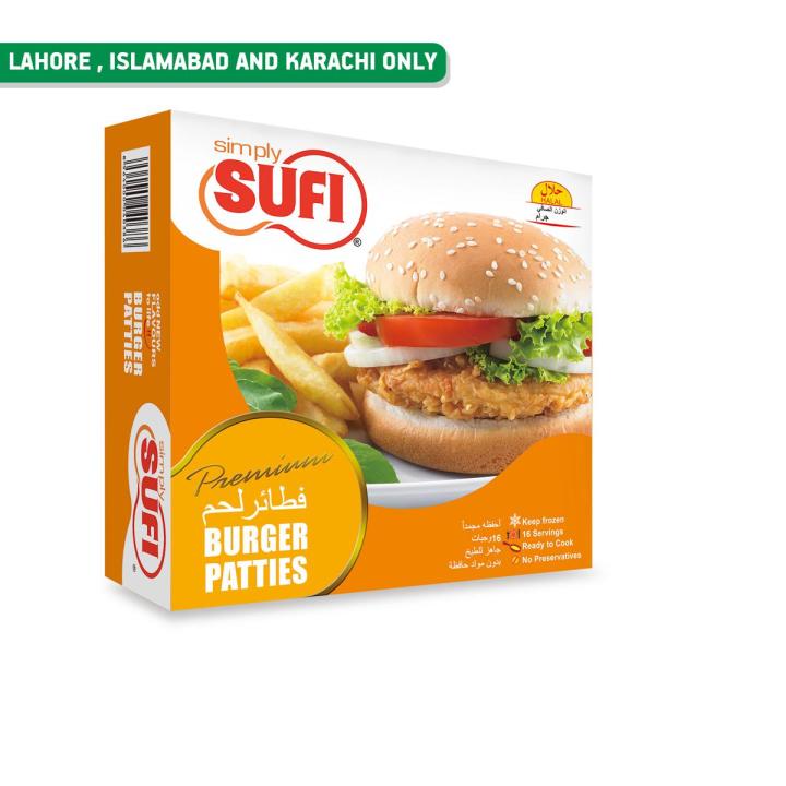 Simply Sufi Burger Patties 380 Gram