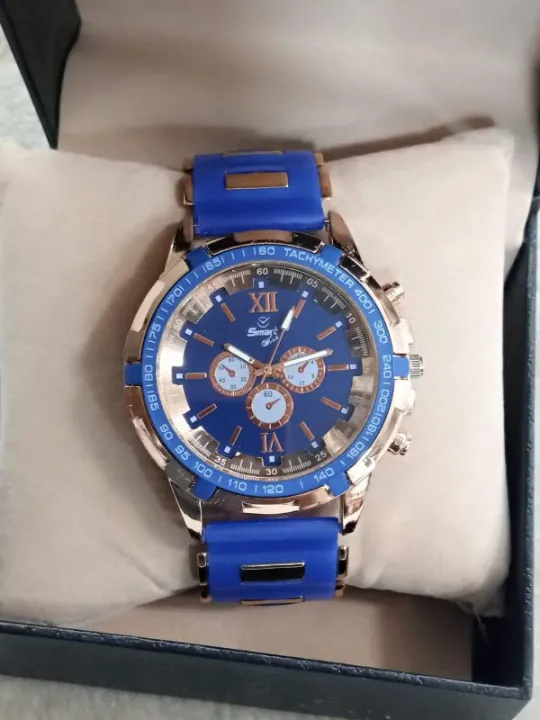 Stylish Watch for Boys | Rubber Strap Analog Watch For Men | Sports Analog Watch with Rubber Straps  for men