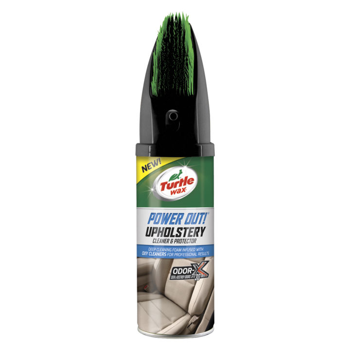 TURTLE WAX - POWER OUT CAR INTERIOR UPHOLSTERY CLEANER & PROTECTOR - 400 ML