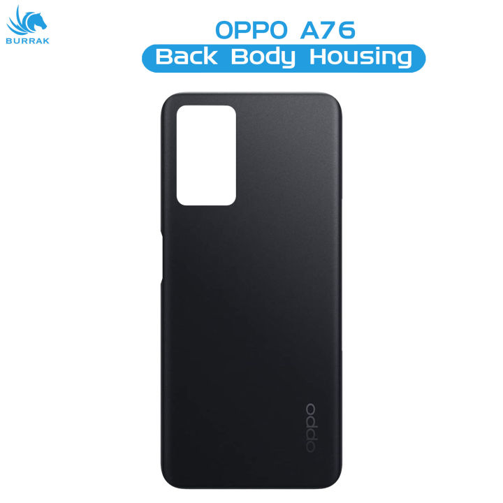 Oppo%20A76%20Rear%20Back%20Body%20Casing%20Housing%20Replacement%20Battery%20Back%20Door%20For%20Oppo%20A76%20-%20Black%20-%20Image%202