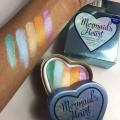 Mermaids Heart Highlighters For Face & Eyes. 