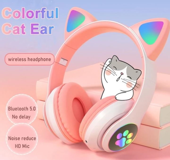 Kids%20Cat%20Ear%20Headphones%20with%20Built-in%20Microphone,%20400mAh%20Long-Lasting%20Battery,%20Wired%20&%20Wireless%20Modes,%20Colorful%20LED%20Lights%20-%20Image%206