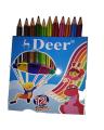 Super Sonic 12 Color Pencil Half Art# 2-12 (3 Pcs). 