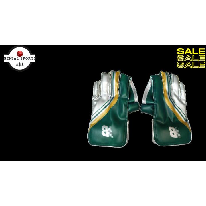 NB Brand Sports Cricket Gloves Keepers wicket gloves Wicket Keepers Gloves Mens Large New keeping l