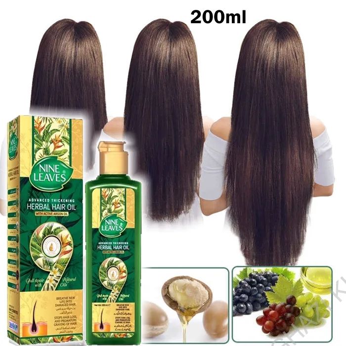 Essential%20Hair%20Oil%20For%20Longer%20Hair%20Growth%20Nine%20Leaves%20Extract%20Hair%20Oil%20200%20ml%20-%20Image%202