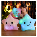 LED Star Pillow Furniture Glow Light Up Cushion Plush Toy Kids Gift Home Decor. 