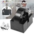 Refrigerator PTC Starter Relays 15 Ohm 2-Pin Compressor Overload Protector 1/6HP Accessories. 