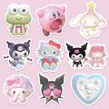 dy kaw cute DIY three-dimensional San50/100 pieces 3D rio stickers decorative waterproof anime stickers Kuromi My Meloai mobile phone case KEEMEEUYZO. 