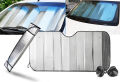 Car Windshield Sun Shade, Car Sun Visor for UV Rays and Sun Heat Protection, Car Interior Accessories for Sun Heat. 