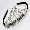 Fancy Crown Rhinestone Hair Accessories British Queen luxury Crown Hair Band. 