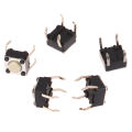 5Pcs 6*6*4.3mm Light Touch Switch Micro Switch Mouse Push Button Tactile for Logitech G300 G402 G600 G602 M210 M215 M325 M557 Eatop. 